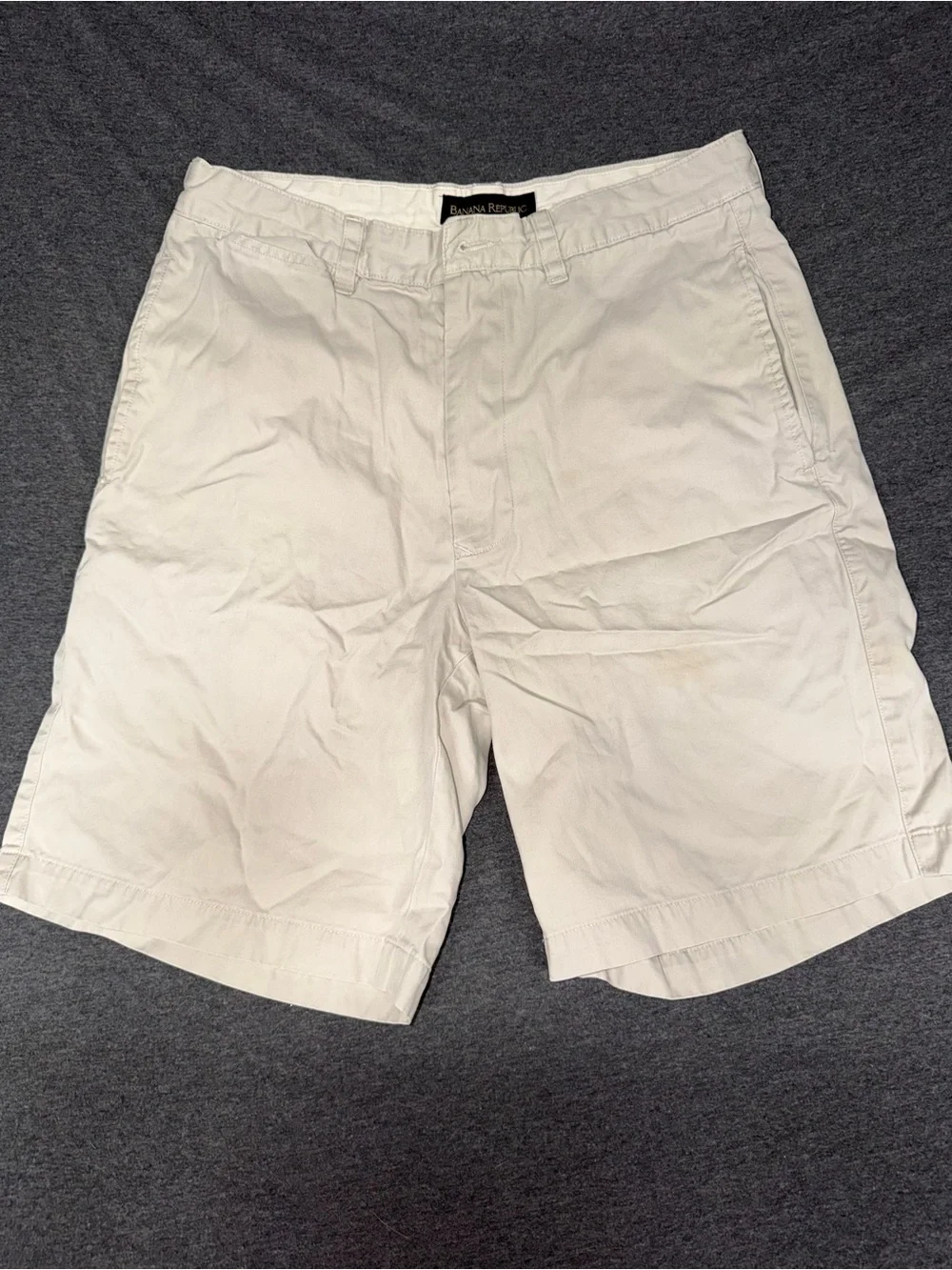 Banana Republic Men's White Cotton Shorts size 31